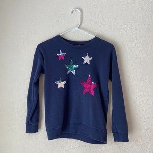 5/$25 Girls Osh Kosh Dark Blue/Purple Sweatshirt Size 12